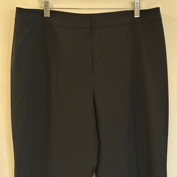 Lafayette 148 New York Virgin Wool Pants sz 14 Black Wool Pants - Picture 10 of 10